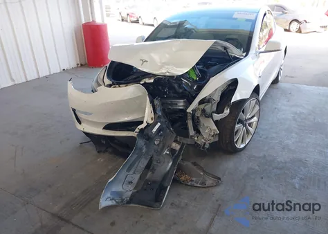 2018 Tesla Model 3 Long Range/Performance from USA, damaged, VIN 5YJ3E1EB3JF082243